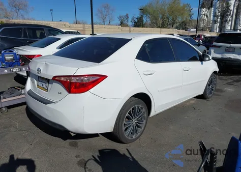 2019 Toyota Corolla Le из США, поврежденный, VIN 5YFBURHE9KP915746